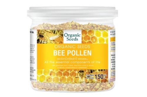 ORGANIC SEEDS เกสรผึ้ง 100% ORGANIC BEE POLLEN