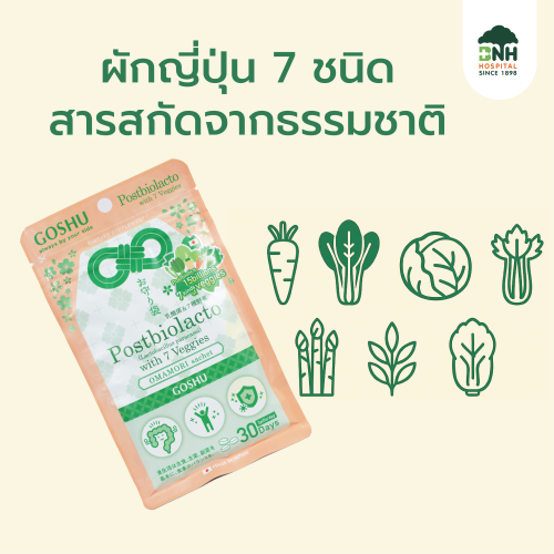 Alternative view of Postbiolacto with 7 Veggies - OMAMORI Supplement, JAPAN ผัก 7 ชนิด + โพรไบโอติกส์ | Omamori วิตามินลำไส้ บำรุงสุขภาพด้วยจุลินทรีย์และผัก 7 ชนิดจากญี่ปุ่น